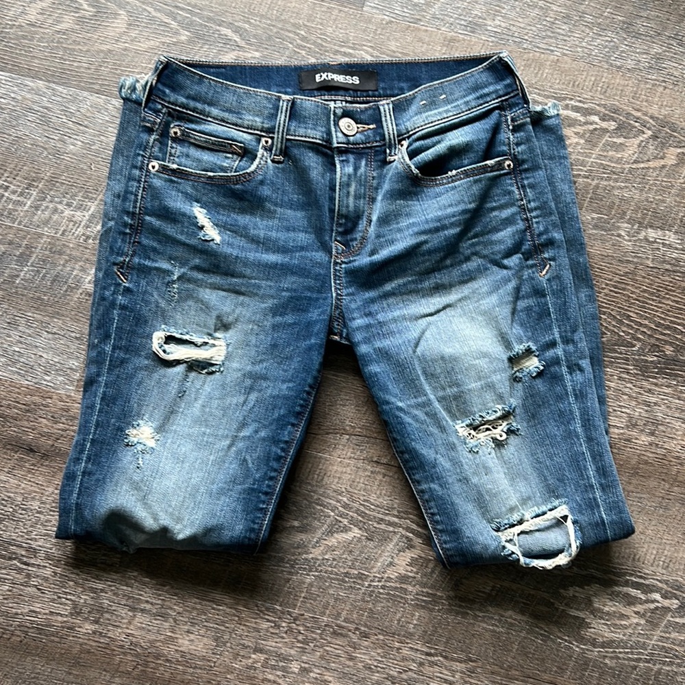 Express | Skinny Ankle mid-rise Jeans